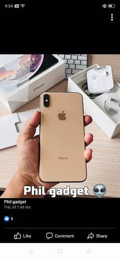 Apple iPhone x's Max 256 GB PTA 03211950591 my WhatsApp