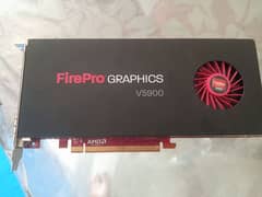 amd Firepro V5900, 2GB, DDR5 graphics card, at Good Condition