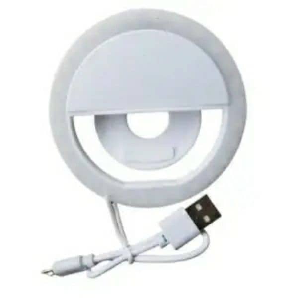 Rechargeable selfie ring light 1