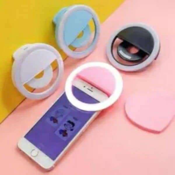 Rechargeable selfie ring light 2