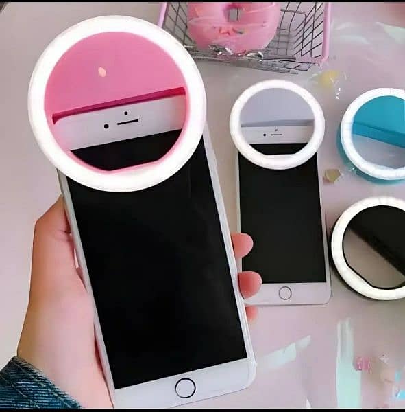 Rechargeable selfie ring light 4