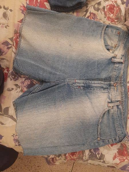 pre loved denim/jeans shorts 2