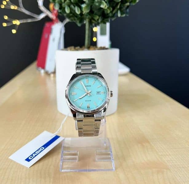 Casio Watch Tiffany mtp-1302pd-2a2vef made in japan box packed 1