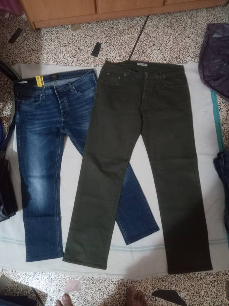 Imported Used jeans Export leftover jeans Pants 1