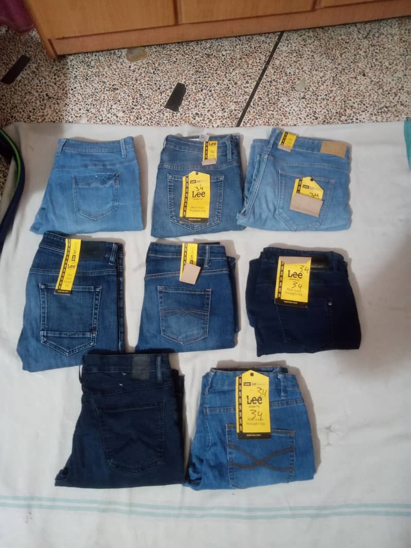 Imported Used jeans Export leftover jeans Pants 6