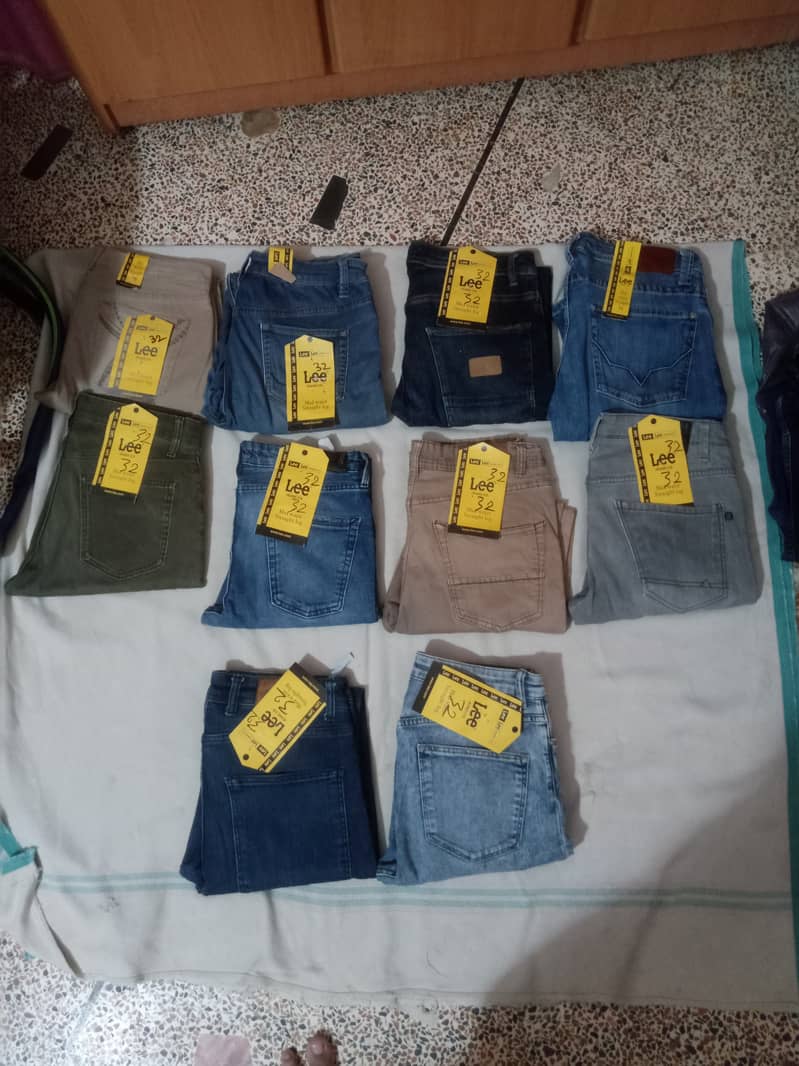 Imported Used jeans Export leftover jeans Pants 8