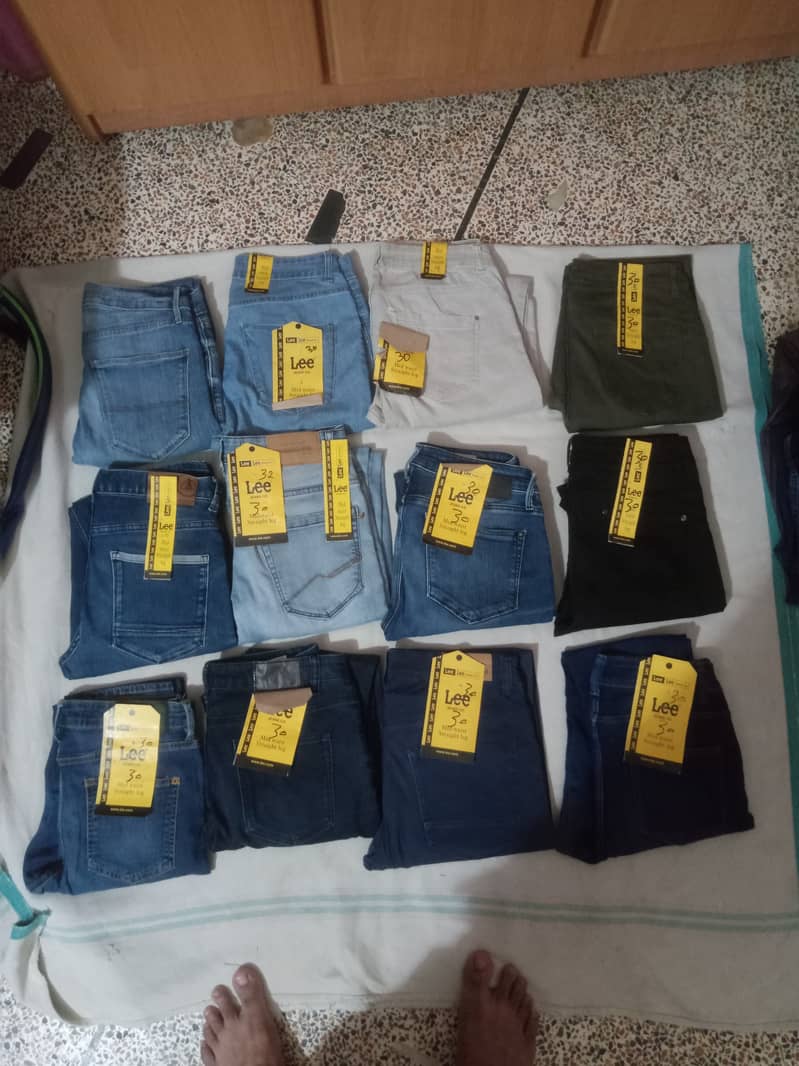 Imported Used jeans Export leftover jeans Pants 10