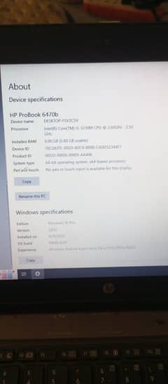 Hp ProBook 6470b 0