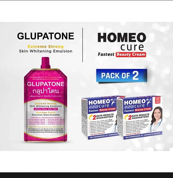 Glupatone and Homeo Cure Cream 0