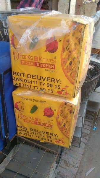 Pizza Fast Food Delivery Bags Manufacture Water proof 6