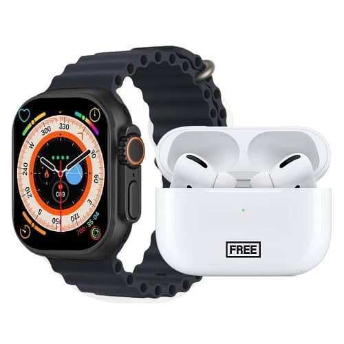 Smart watch i20 Ultra Max Suite with free Earuds 1