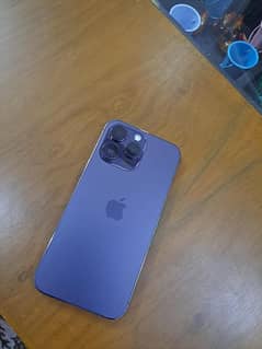 i phone 14 pro max Deep purple color 256 GB 0