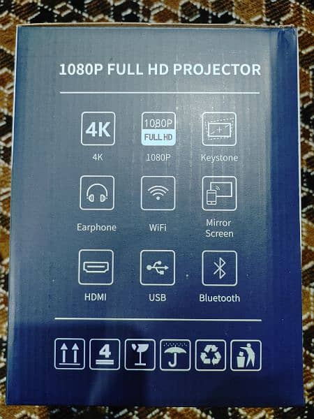 CY900 Full HD Smart Projector Pin Pack Stock Available 9
