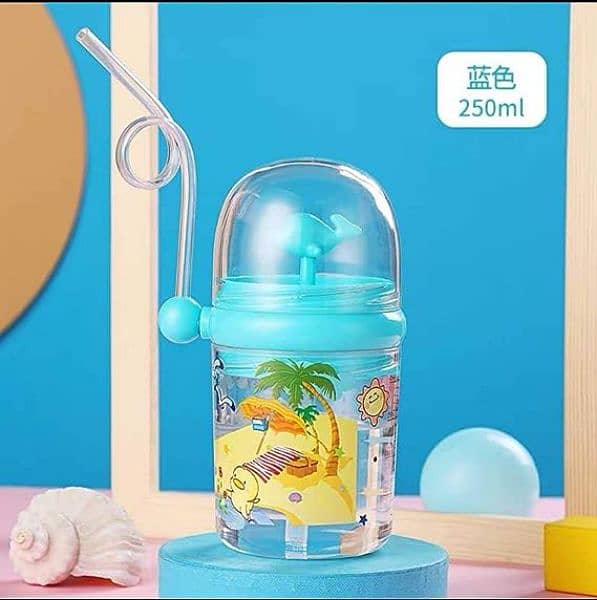Portable Cartoon Whale Spray Sippy Cup for Kids – Outdoor Baby 2