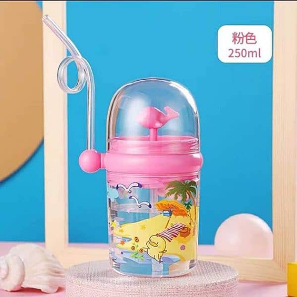 Portable Cartoon Whale Spray Sippy Cup for Kids – Outdoor Baby 3