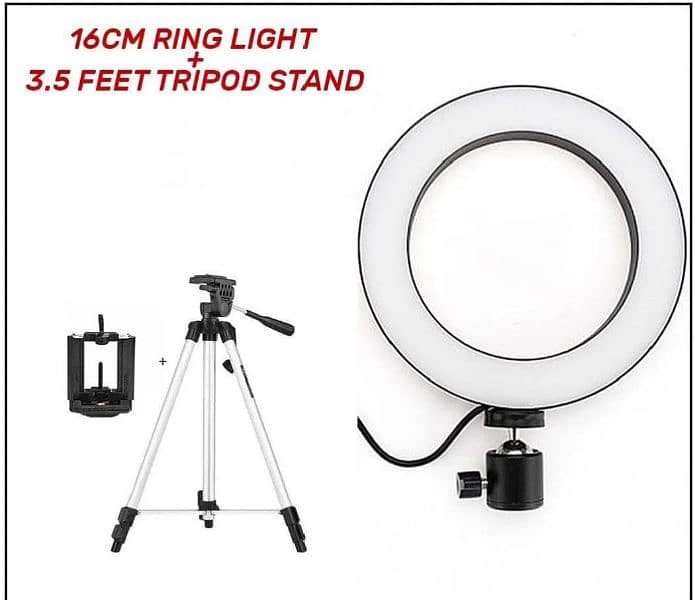 26cm ring light with 3110 STAND 1