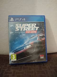 Super Street racing game PS4