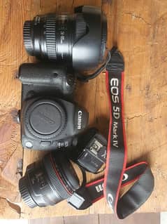 Canon 5d mark iv kit with lenses
