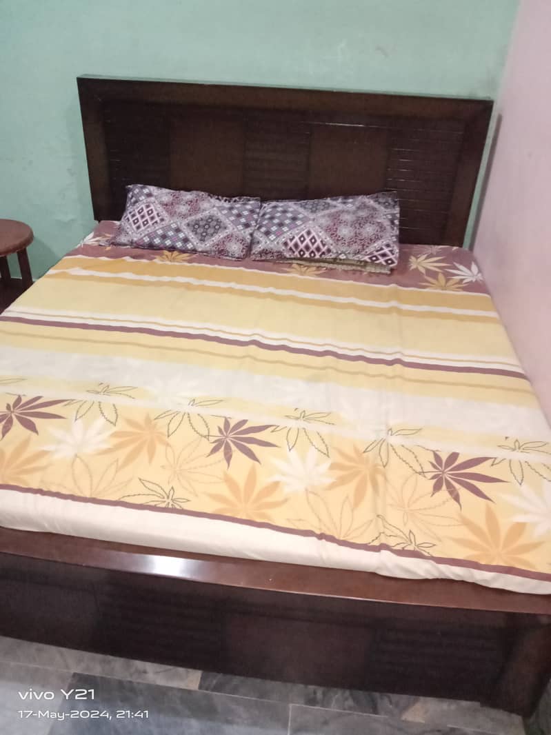 Wood bed lash condition 5