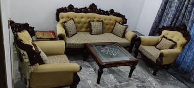Brand New Chinioti Sofa Set (Unique & Detailed Design)