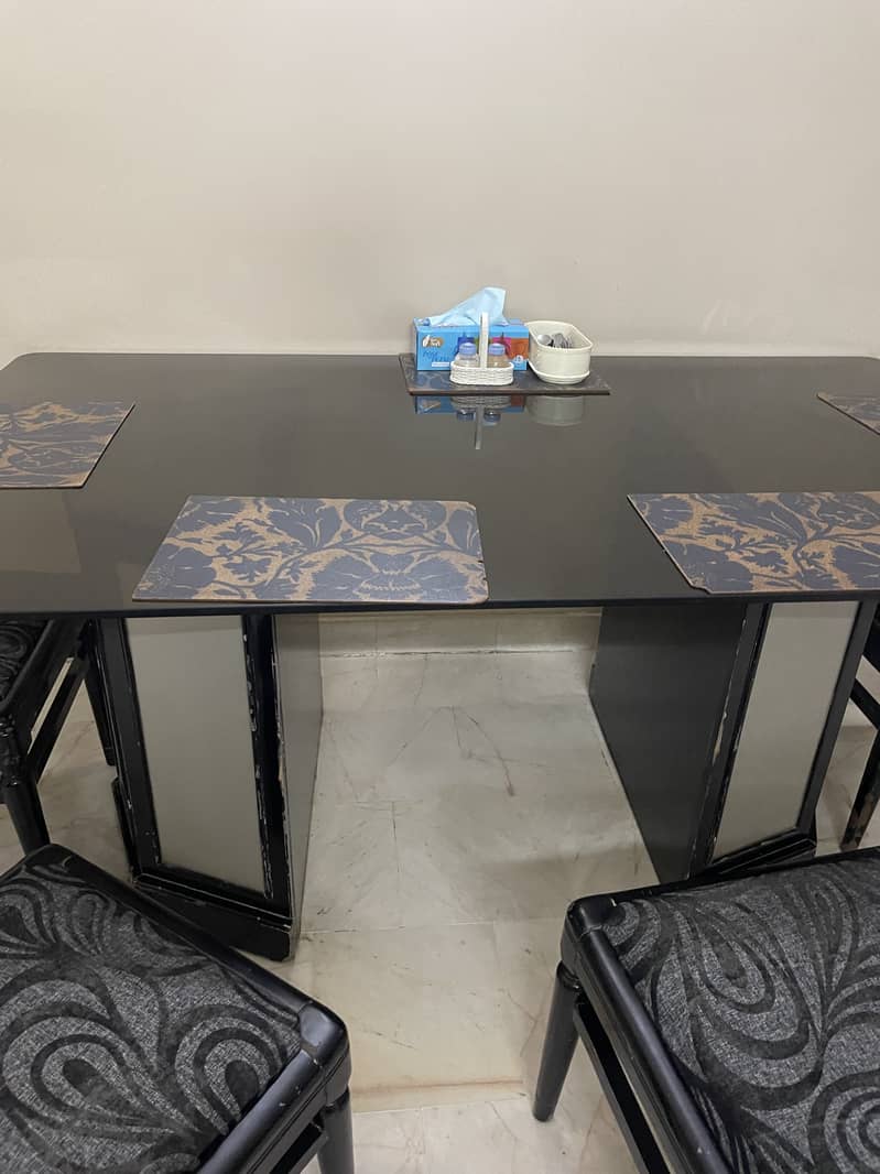Dining table with 6 chairs 3