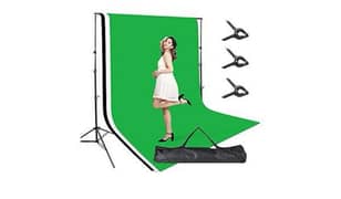 backdrop screen with Complete set 3 Colours 03432112702