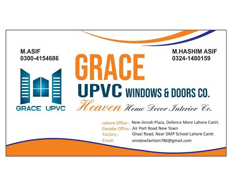 GRACE UPVC WINDOWS AND GLASS SYSTEM CO 0