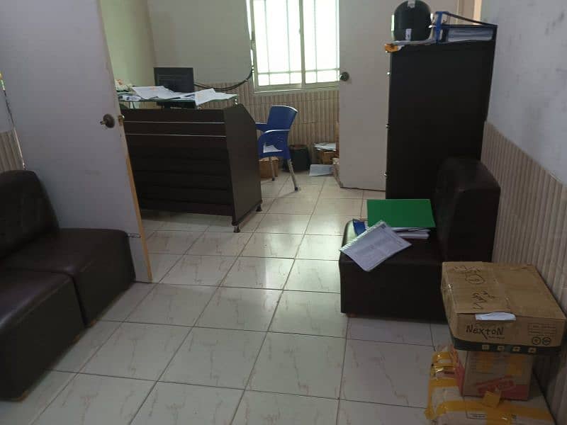 office at shahra e Faisal ibex FTC 2rooms 27k. . 4rooms  51K 1