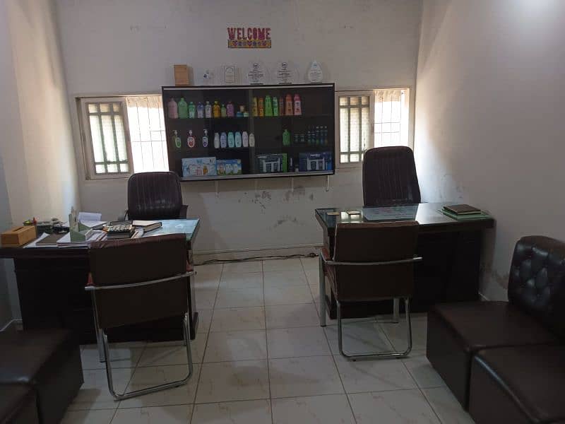office at shahra e Faisal ibex FTC 2rooms 27k. . 4rooms  51K 4