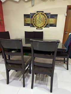 6 chair dinning table set 0