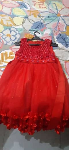 Red Maxi  For girls around 11 to 12 0