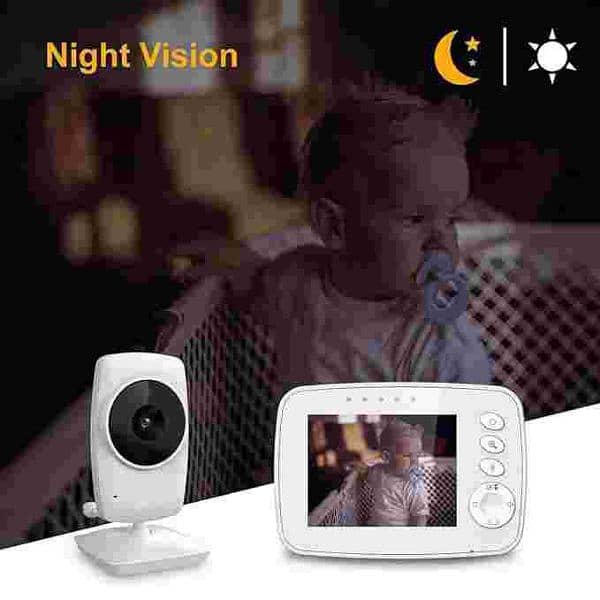 Baby Smart Wireless Monitor Motion Sensor Monitoring Home 3