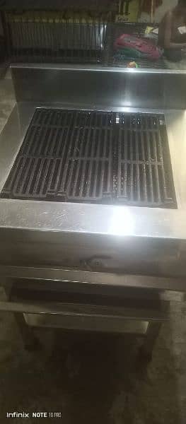 One Fast Food Counter/ One Breading Table/ One Grill 2in One Gass qula 10
