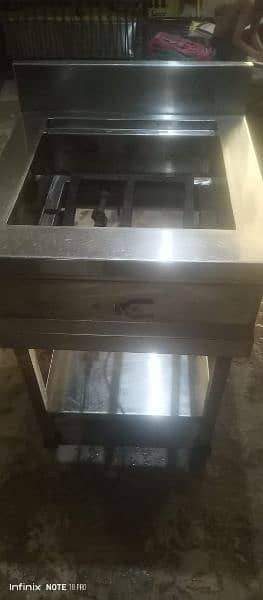 One Fast Food Counter/ One Breading Table/ One Grill 2in One Gass qula 11