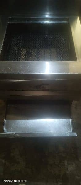 One Fast Food Counter/ One Breading Table/ One Grill 2in One Gass qula 15