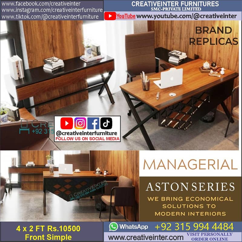 Office table Executive Chair Reception Manager Table Desk furniture 14