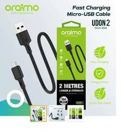 Oraimo USB Android USB Fast Charge Cable - 2m350.00