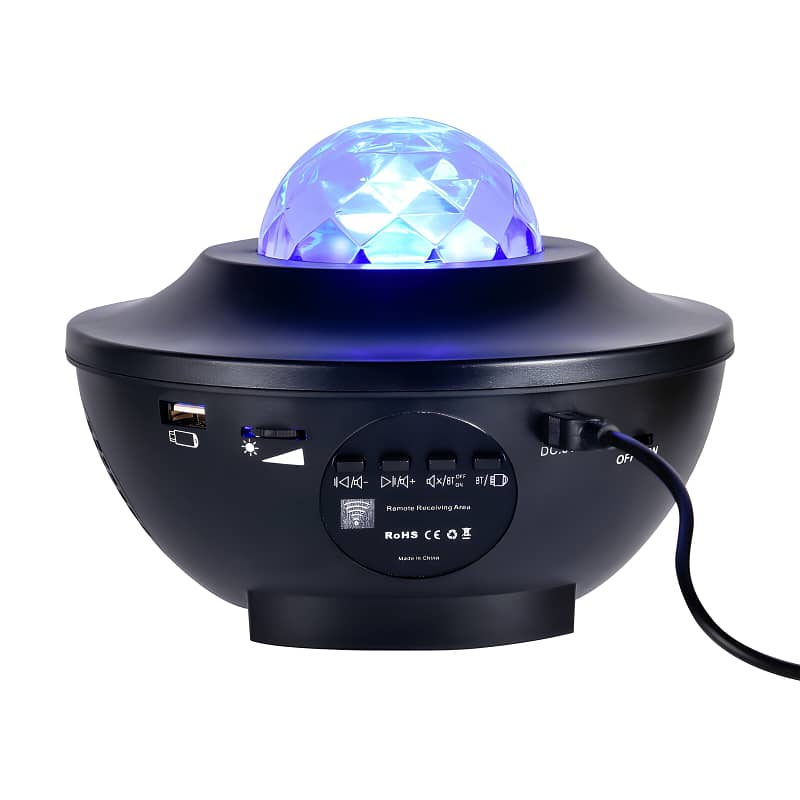Compact Multi-Functional LED Galaxy Projector Light With Built-In Blue 8