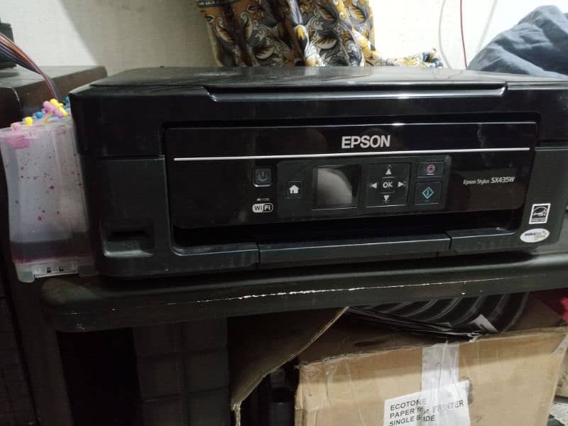 epson sx435w printer ok 100% nozzal WiFi ok 5
