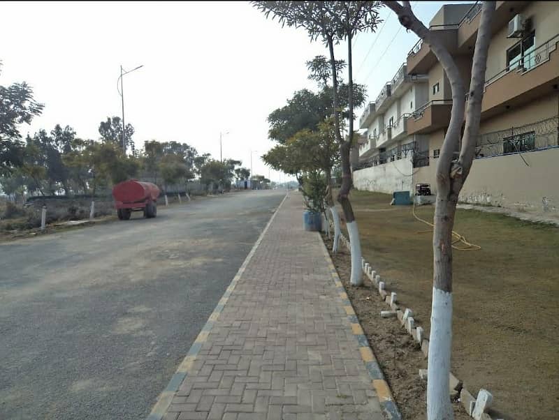 Service Road 1 Kanal Plot Prime Location Best Investment G-16/4 MIECHS 35