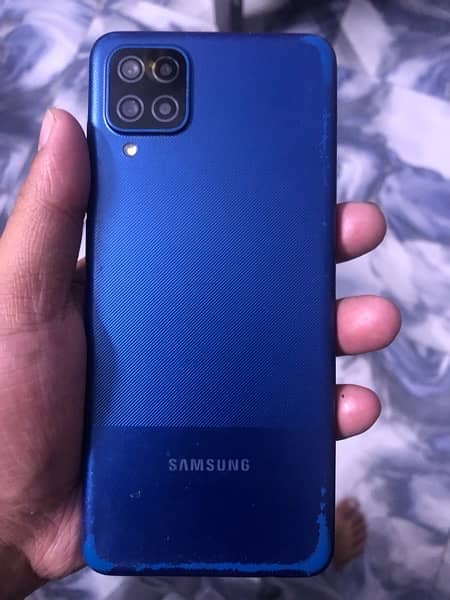 samsung A-12 with box pta approved 2