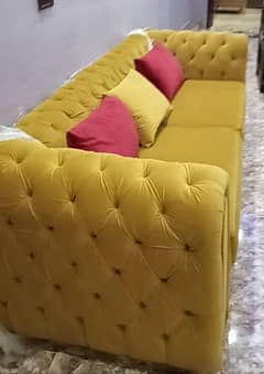 6 seater sofa set used for sale