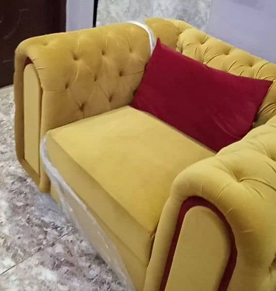 6 seater sofa set used for sale 1
