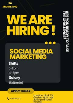 Job For Facebook Marketing 0