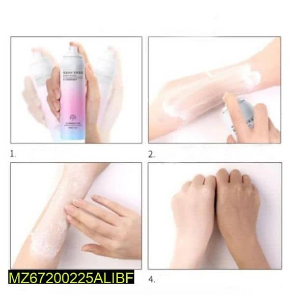 whitening spray and sun protector 2