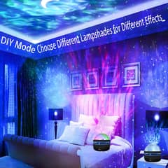 Q6 Mini High-Quality LED Starry Projection Light With Remote Control 0