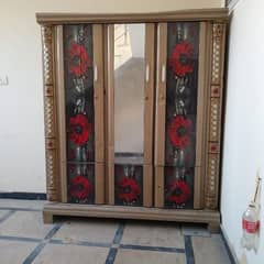 Triple glass door safe almari in heavy gade