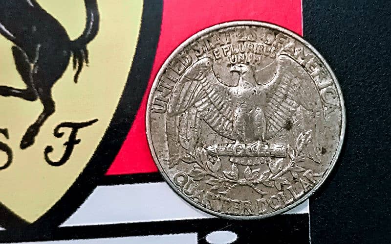 1987 Washington P Quarter Error In L Being Low , quarter dollar coin 2