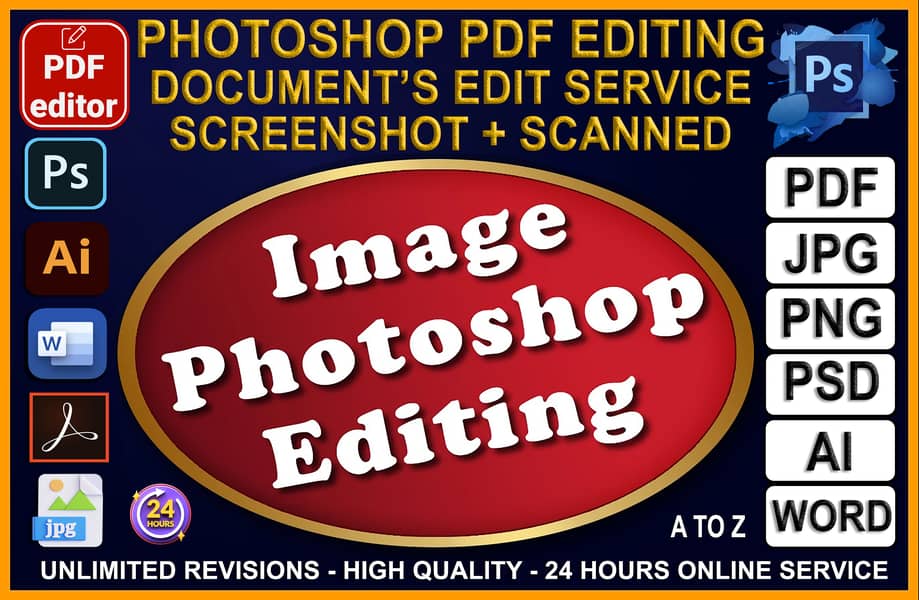 Graphic Design Edit PDF JPG screenshot scanned Photoshop Document edit 1