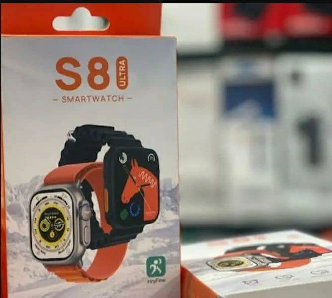 S8 Ultra smart watch, orange (03484708503) 1